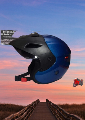 MonteX-1 New_Flip-up Bike helmet T97 Motorbike Helmet(Blue)