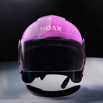 NOAX Helmet GOOD QUALITYFOR UNISEX for bike -201 Motorbike Helmet(Pink)