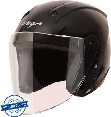 VEGA Lark Motorbike Helmet(Black)