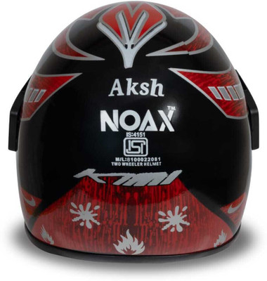 NOAX young men helmettt for riding motorbike__6 Motorbike Helmet(Black)