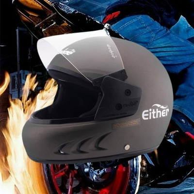 OZONE HyEnA_Super_Quality_Helmet_For Safety n Style_@LG@_0181 Motorbike Helmet(DARK BROWN)