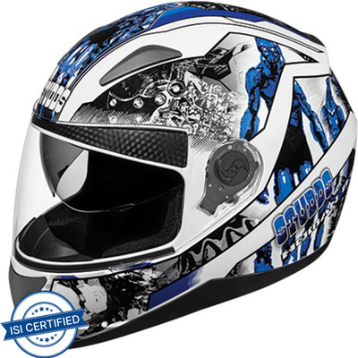 STUDDS SHIFTER D7 FULL FACE Motorbike Helmet(White)