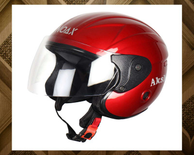 NOAX SOLID QUALITY FOR UNISEX ISI MARKEDHELMET FULL FACE RIDING SL-140 Motorbike Helmet(Red)