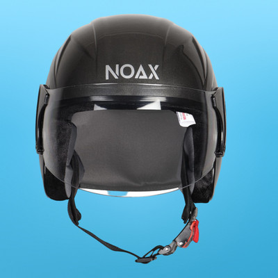 NOAX UNISEX SAFETY HELMET ONROAD HELMET- TWO WHEELER,BIKE & SCOOTER (SL-2183 Motorbike Helmet(Grey)