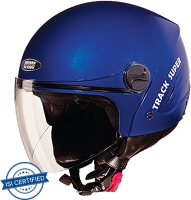 STUDDS Track Super Motorbike Helmet(Flame Blue)