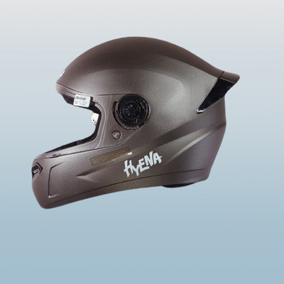 OZONE FULL FACE_HELMET_Hyana_Super Quality_JSR@V@15 Motorbike Helmet(Brown)