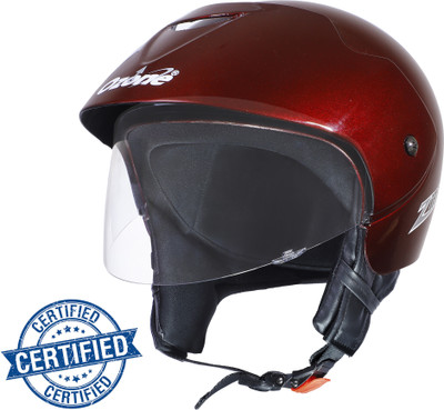 OZONE Superior Certified Helmet_openface@VG&_310 Motorbike Helmet(Maroon)