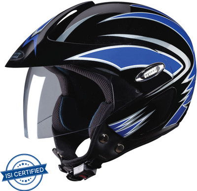 STUDDS Marshall D1 Motorbike Helmet(Black)