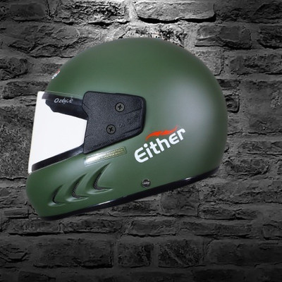 OZONE Premium_Helmet_full face_JBB@Gv@75 Motorbike Helmet(M GRREN)
