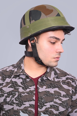 ELECOVER Men's Combat Military/Army Helmet Motorsports Helmet(Military Army)