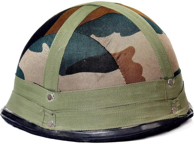 FELL-TRACK TWISTY ARMY OPEN FACE HELMET Motorbike Helmet(Military Army)