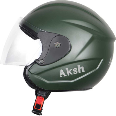 NOAX young men helmet for ridinggg motorbike-25 Motorbike Helmet(Dark Green)