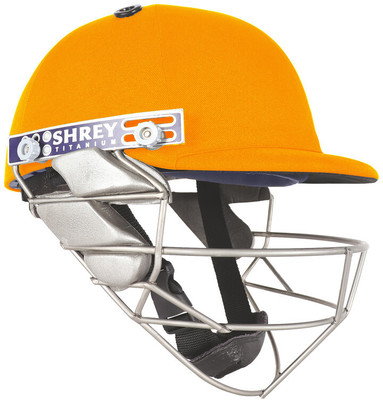 Shrey Pro Guard Titanium 2.0 Cricket Helmet(Gold)