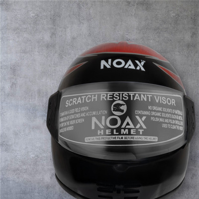 NOAX unisex full face good hard quality helmet-Green272 fk_135 Motorbike Helmet(Red)