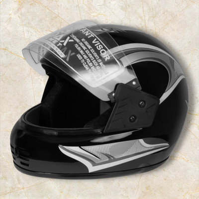 NOAX Helmet GOOD QUALITYFOR UNISEX for bike -Green181181-Silver j-ABCD Motorbike Helmet(Silver)