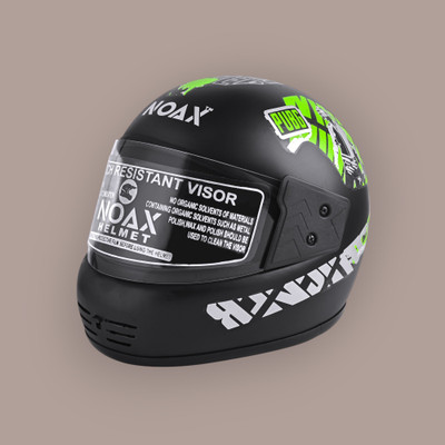 NOAX unisex full face good hard quality helmet-Green276 Motorbike Helmet(Green)