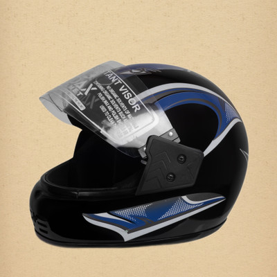 NOAX Double filter unisex helmet12 Motorbike Helmet(Black)