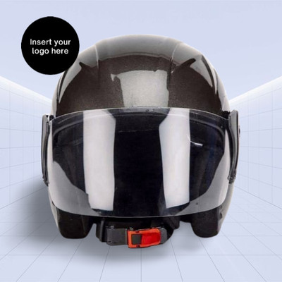 MonteX-1 Open Face Bike helmet LA5 Motorbike Helmet(Black)