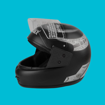 NOAX UNISEX HELMET FOR SAFTY RIDING FOR BIKEE30 Motorbike Helmet(Grey)