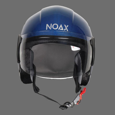 NOAX unisex open face helmet for safty61 Motorbike Helmet(Black)