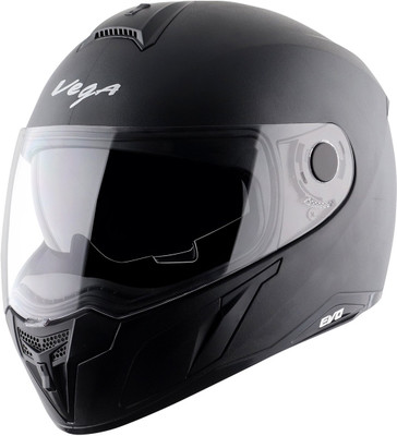 VEGA Ryker D/V Texture Finish Motorbike Helmet(Black)