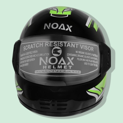 NOAX Helmet GOOD QUALITYFOR UNISEX BIKE RIDI-Green148 Motorbike Helmet(Green)