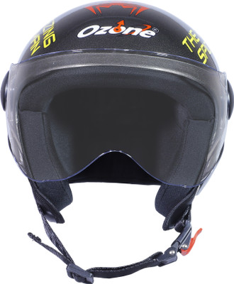 OZONE Superior Certified Helmet_openface@VG&_321 Motorbike Helmet(Brown)