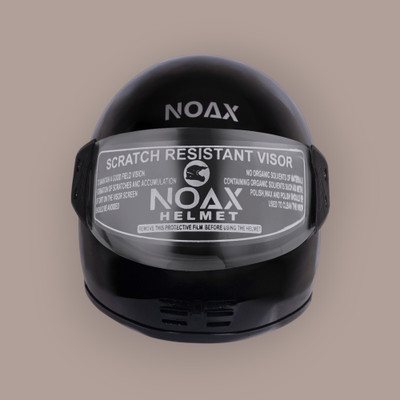 NOAX young men helmet for riding motorbike__-Black30 Motorbike Helmet(Black)