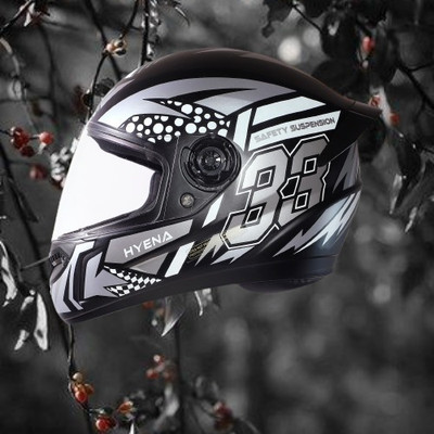 OZONE Premium_Helmet_full face_JBB@Gv@40 Motorbike Helmet(YELLOW SILVER)
