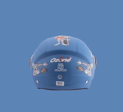 OZONE Opal helmet _openface_freesize_26 Motorbike Helmet(Blue)