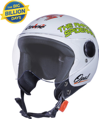 OZONE JBB_CLASS ONE HELMET_OPEN FACE_LIGHT WEIGHT_@SAFTEY@_43 Motorbike Helmet(White)