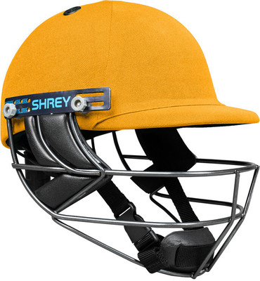 Shrey Premium 3.0 Steel Cricket Helmet(Gold)