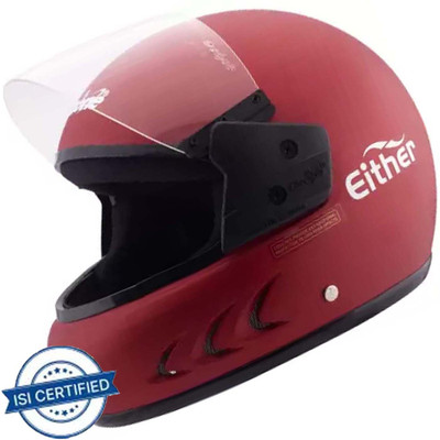 OZONE IS 4151 Motorbike Helmet(Red)