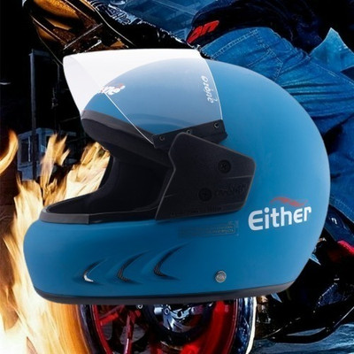 OZONE JBM_PRIME_HELMET_FULLFACE_GRADE 1_SAFETY AND STYLE_@V@_133 Motorbike Helmet(SKY BLUE)