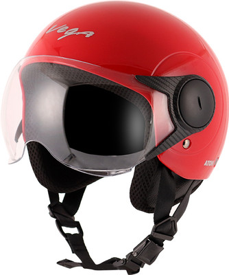VEGA Atom Motorbike Helmet(Red)