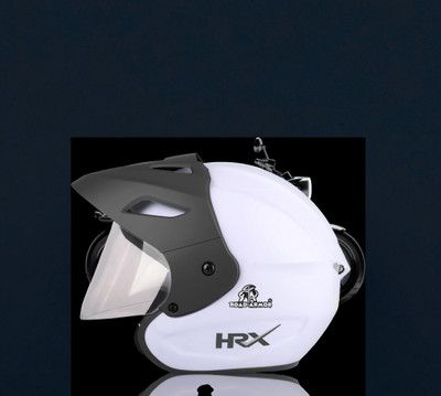 ROAD ARMOR ABS Material Flip Up Full Face Stylish For Unisex Bike Helmet(G7) Motorbike Helmet(White)