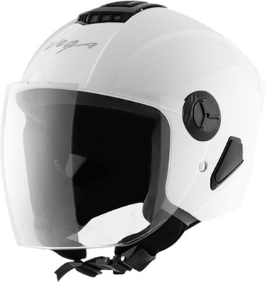 VEGA Aster Dx Motorbike Helmet(White)