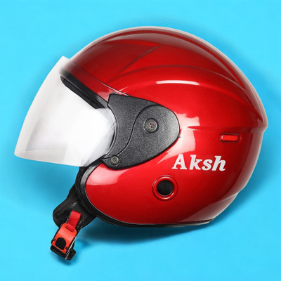 NOAX young men helmet for ridinggg motorbike-38 Motorbike Helmet(Red)