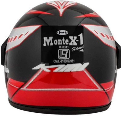 MonteX-1 Full face multicolor-105 Motorbike Helmet(Multicolor)
