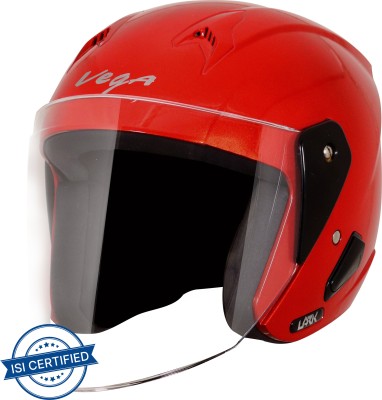 VEGA Lark Motorbike Helmet(Red)