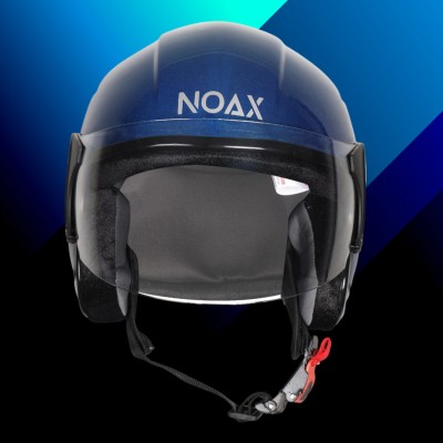 NOAX open helmetfor bike1110 Motorbike Helmet(Blue)