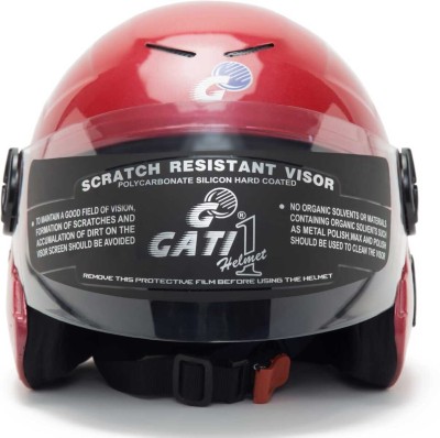 Font Indicator-Boys_Open Face -M-Red-22 Motorsports Helmet(Red, Black)