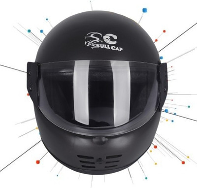 SKULLCAP NEW MODAL 20-ARB Motorbike Helmet(Black)