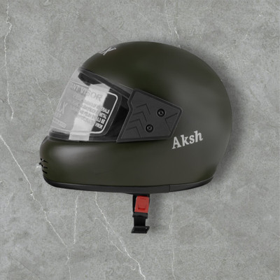 NOAX unisex full face good hard quality helmet- 368368-Helmet 5- 68BLACKBLACK368 Motorbike Helmet(Black)