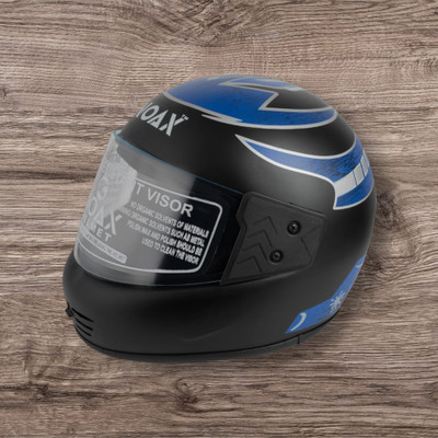 NOAX Helmet GOOD QUALITYFOR UNISEX BIKE RIDI-155-Blue Matt Motorbike Helmet(Blue)