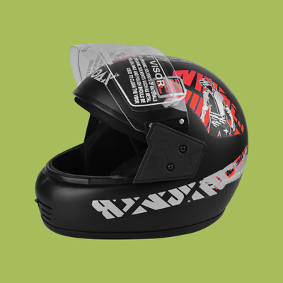NOAX Helmet GOOD QUALITYFOR UNISEX BIKE RIDIDNG_189 Motorbike Helmet(Red)