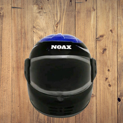 NOAX blue full face helmet unisex2 Motorbike Helmet(Black)