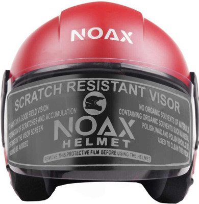 NOAX young men helmet for ridinggg motorbike-5 Motorbike Helmet(Red)