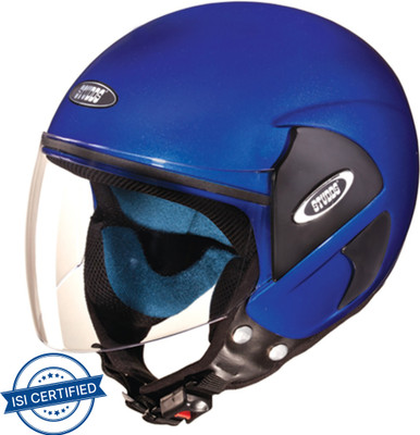 STUDDS Cub Motorsports Helmet(Flame Blue)