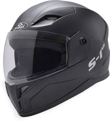 ABP S1 AIR ISI Certified Full Face Motorbike Helmet(Black)